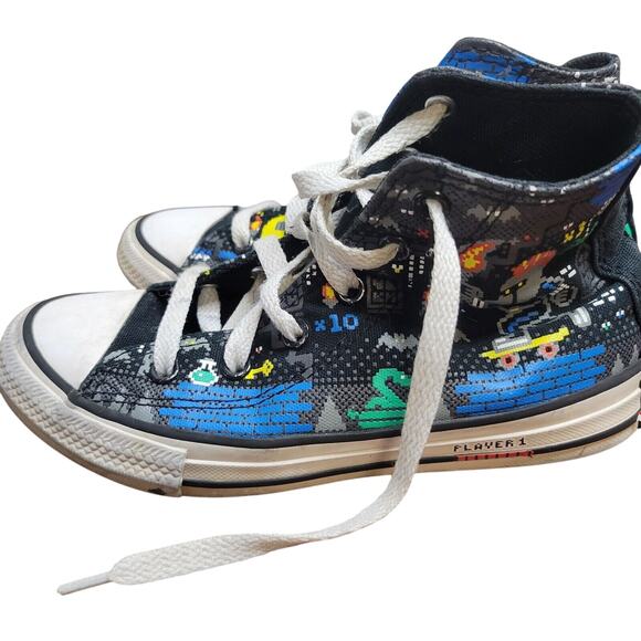 CONVERSE All Star Chuck Taylor size 13 Gamer HighTop Ready Player One Sneakers - Picture 6 of 10